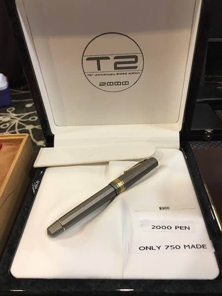 OMAS T2 Paragon at the Vendor's Table